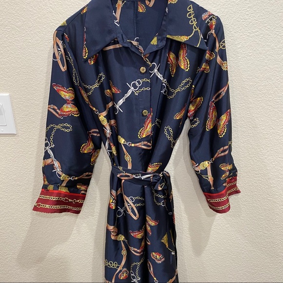 NWOT Zara chain print midi shirt SOLD!! - Picture 13 of 15